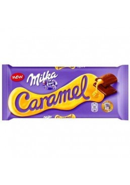 Шоколад молочный Milka Caramel 100г 