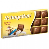 Шоколад Schogetten for Kids Детский с молоком, 100 г