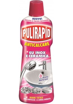 Средство против известкового налета с натуральным уксусом Pulirapid Anticalcare ACETO, 750 мл 
