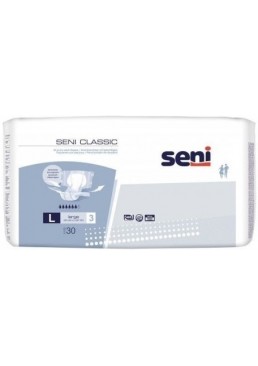 Подгузники для взрослых Seni Classic Large, 30 шт