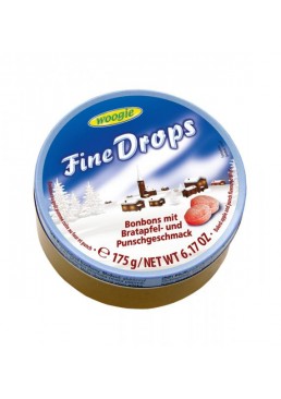 Леденцы Woogie Fine Drops со вкусом зимнего пунша, 200 г
