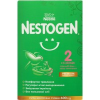 Сухая молочная смесь Nestogen 2 с лактобактериями L. Reuteri для детей с 6 месяцев, 600 г