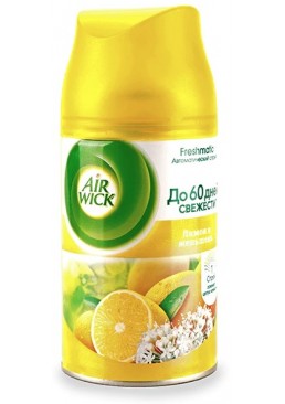 Сменный аэрозольный баллон к Air Wick Freshmatic Лимон и женьшень, 250 мл 