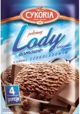 Мороженое для домашнего приготовления Cykoria Lody со вкусом шоколада, 60 г