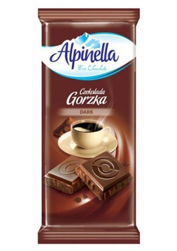 Шоколад Alpinella чорний 90 г