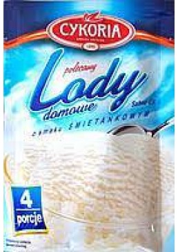 Мороженое для домашнего приготовления Cykoria Lody молочное со сливочным вкусом, 60 г