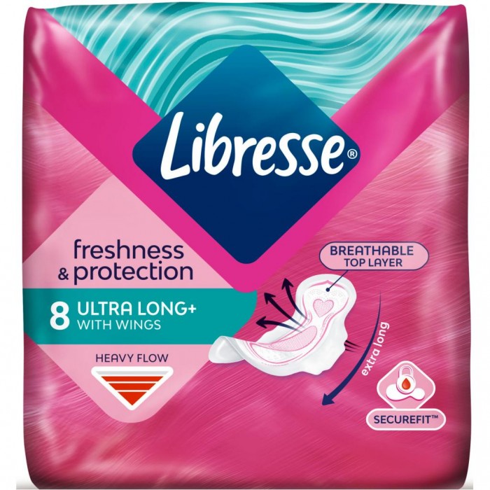 Гигиенические прокладки Libresse Ultra Super Soft, 8 шт  - 