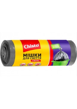 Пакети для сміття Chisto 120 л, 10 шт