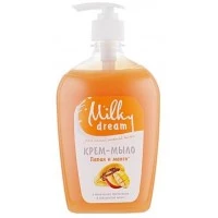 Жидкое крем-мыло Milky Dream Папайя и манго, 1 л