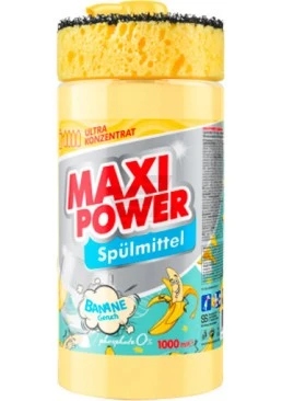 Засіб для миття посуду Maxi Power Банан, 1 л
