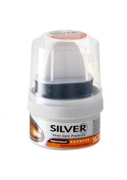 Крем-блеск для обуви Silver CD1L066 Коричневый, 50 мл
