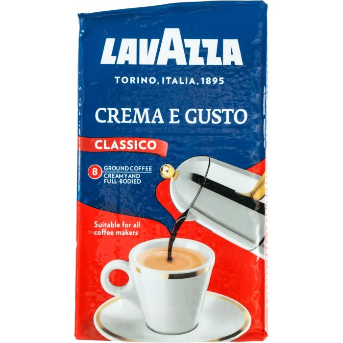 Кофе молотый Lavazza Crema&Gusto Classico, 250 г - 