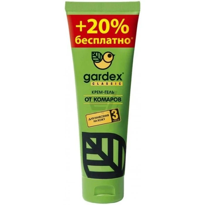 Крем-гель от комаров Gardex Classic 60мл - 