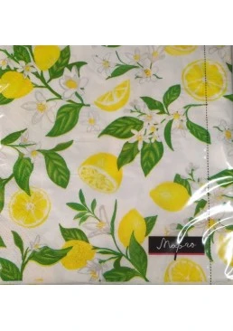 Серветки столові сервіровки Марго 3-х шарові, малюнок 1, 20 шт