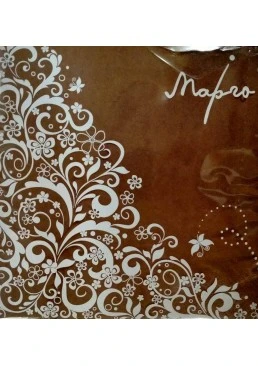 Серветки столові Марго 3-х шарові Шоколад, 15 шт
