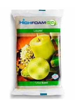 Губка Банна High Foam Laurel масажна, 1 шт