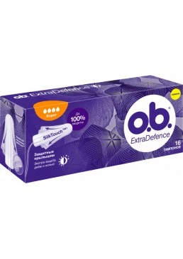 Тампоны o.b. ExtraDefence Super, 16 шт 