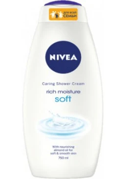 Гель для душа Nivea Увлажнение и уход, 750 мл
