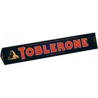 Шоколад Toblerone Dark Chocolane Almond Nougat Мигдальний Нуга чорний, 100 г