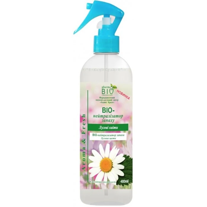 BIO-нейтрализатор запаха Pharma Bio Laboratory Луговые цветы, 400 мл - 