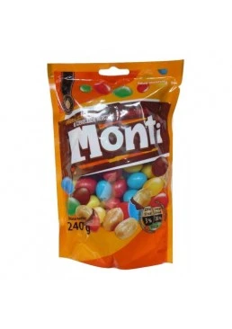 Солодкі драже Monti арахіс в глазурі, 240 г