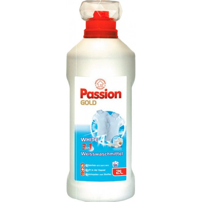 Гель Для Стирки Passion Gold White, 2 л (55 стирок) - 