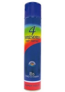 Лак для волос 4 Seasons суперсильная фиксация, 265 мл