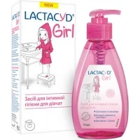 Гель для интимной гигиены Lactacyd Girl з дозатором, 200 мл