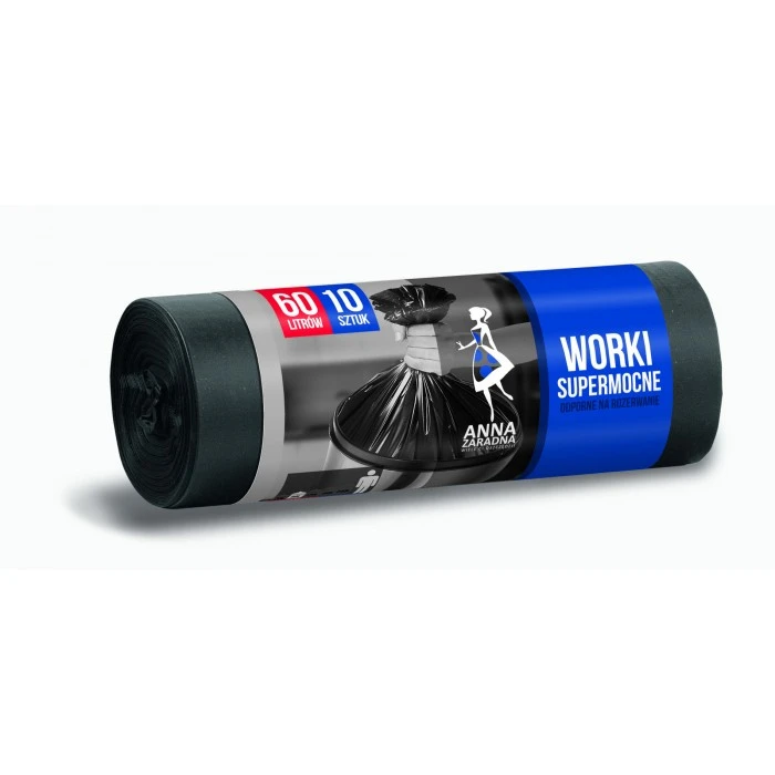 Пакети для сміття LD Anna Zaradna, 60 л, 10 шт - 