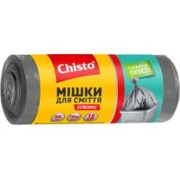Пакети для мусора Chisto Strong крепкие 35 л, 15 шт 