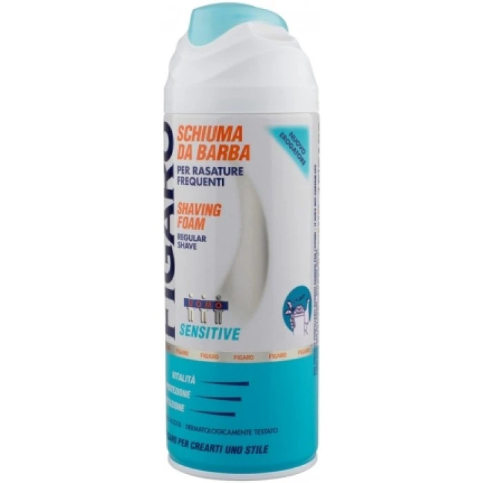 Пена для бритья Figaro для чувствительной кожи, 400 мл - 