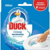Стікер чистоти для унітазу Duck Морський, 6 шт