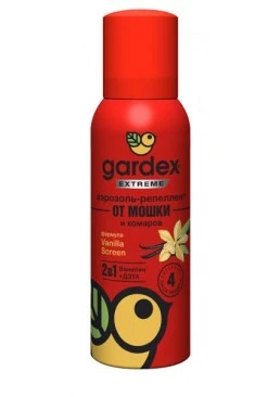 Аэрозоль Gardex Extreme от мошки и комаров, 100 мл 