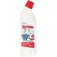 Гель для чистки унитаза Чистюня Суперсила, 1 л