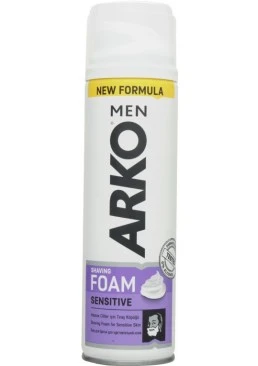 Пена для бритья ARKO Sensitive, 200 мл