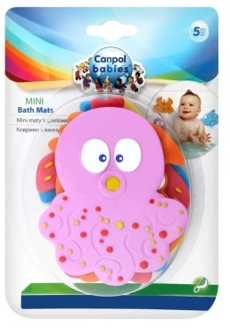 Подложки в ванну Canpol Babies для детей от рождения Океан, 5 шт