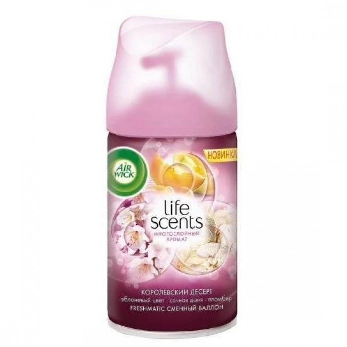 Змінний балон до освіжувач повітря Air Wick Королівський десерт 250 мл - 
