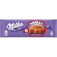 Шоколад Milka Trauben Nuss молочный цельный орех и изюм 270 г