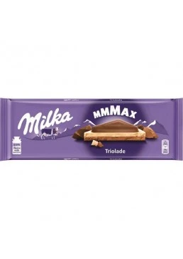 Шоколад Milka Triolade тришаровий шоколад 280 г