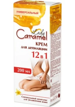 Крем Caramel для депіляції 12 в 1 Універсальний, 200 мл