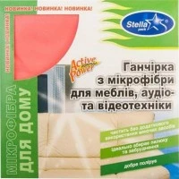 Салфетка из микрофибры Stella для мебели, аудио- и видеотехники, 1 шт