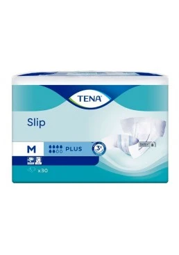 Подгузники для взрослых Tena Slip Plus размер M (73-122 см), 30 шт 