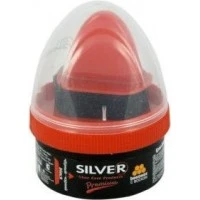 Крем-блеск для обуви Silver Premium Банка Черный, 50 мл