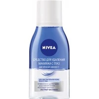 Средство для удаления макияжа с глаз Nivea Двойной Эффект для чувствительной кожи вокруг глаз, 125 мл