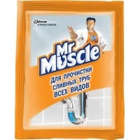 Гранулы для прочистки труб Mr Muscle саше, 70 г 