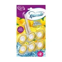 Туалетний блок для унітазу Kolorado Roll Aroma Лимон, 51 г х 2 шт