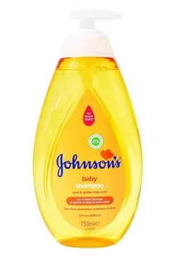 Шампунь для волосся Johnson's Baby дитячий з дозатором, 750 мл