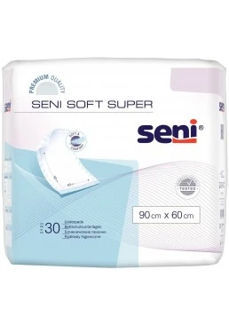 Одноразові пелюшки Seni Soft Super, 90х60 см, 30 шт