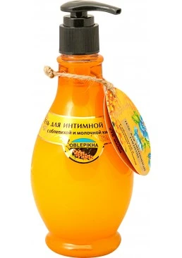 Гель для интимной гигиены Oblepikha с облепихой и молочной кислотой, 275 мл