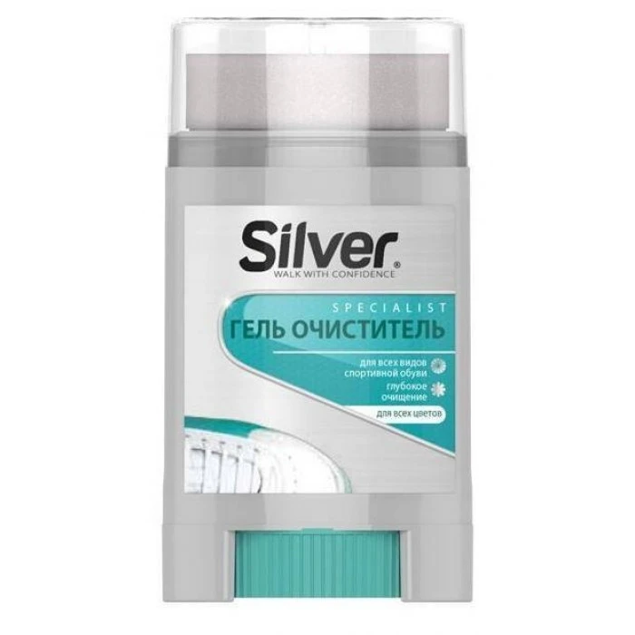 Гель-очисник для спортивного взуття Silver безбарвний, 50 мл - 